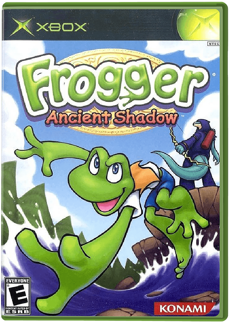 Frogger Ancient Shadow box art for Xbox